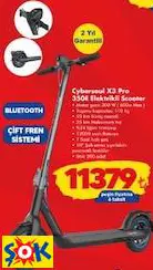 CYBERSOUL X3 PRO 350E ELEKTRİKLİ SCOOTER